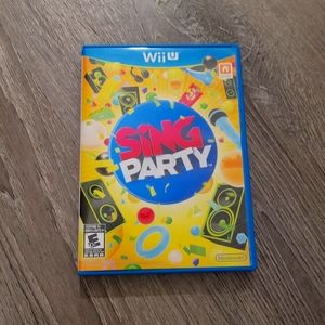 Wii U Sing Party Game